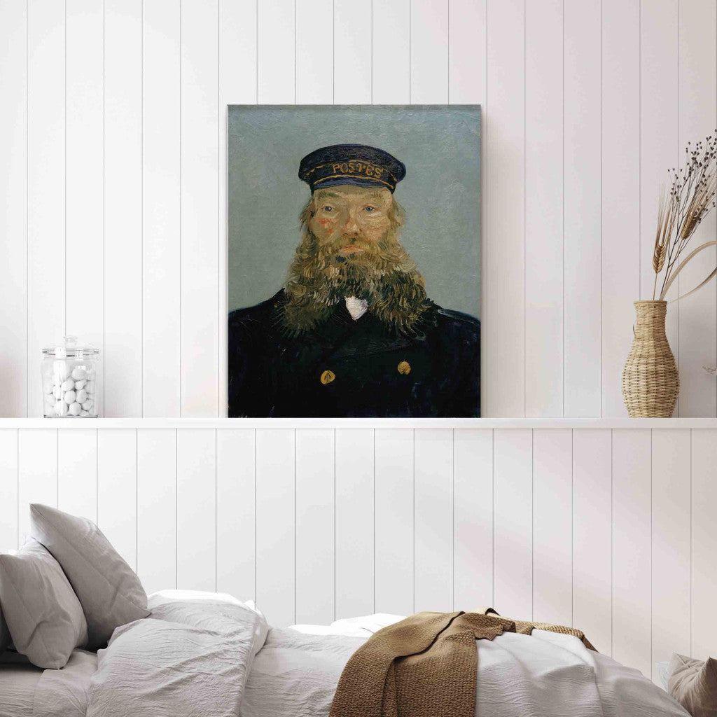 Gleznas reprodukcija - Vincent van Gogh - Portrait of Joseph Roulin (2. versija)