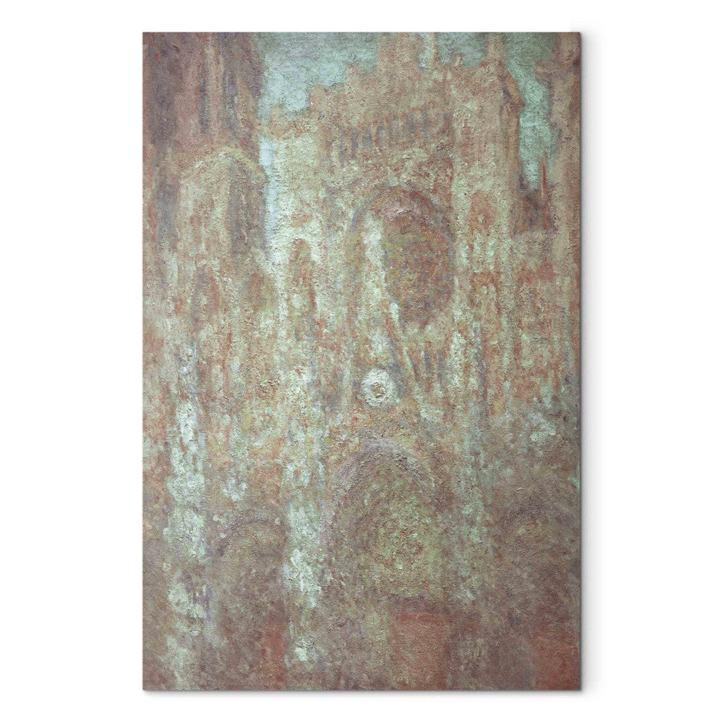 Gleznas reprodukcija - Claude Monet - The Cathedral in Rouen (Cathedral in pink)
