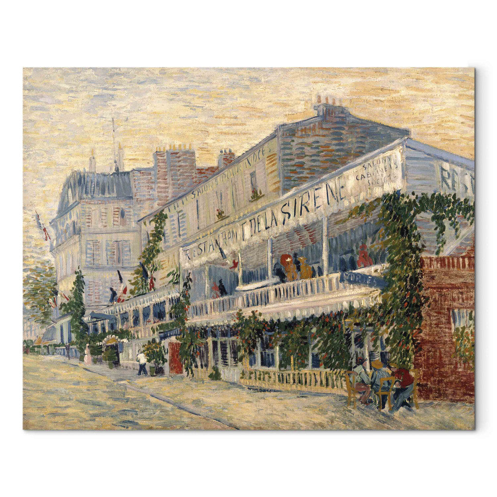 Gleznas reprodukcija - Vincent van Gogh - The restaurant de la Sirene in Asnieres