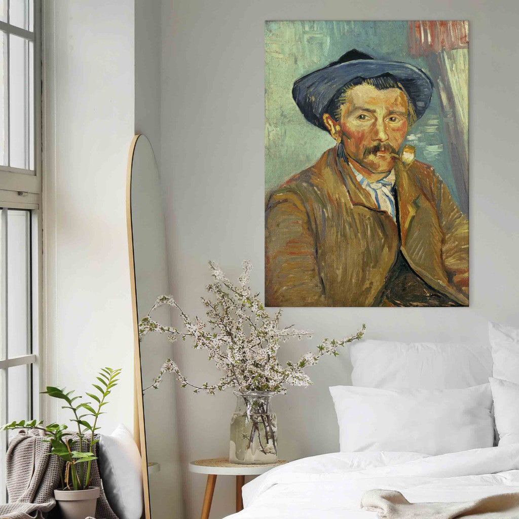 Gleznas reprodukcija - Vincent van Gogh - Man with pipe