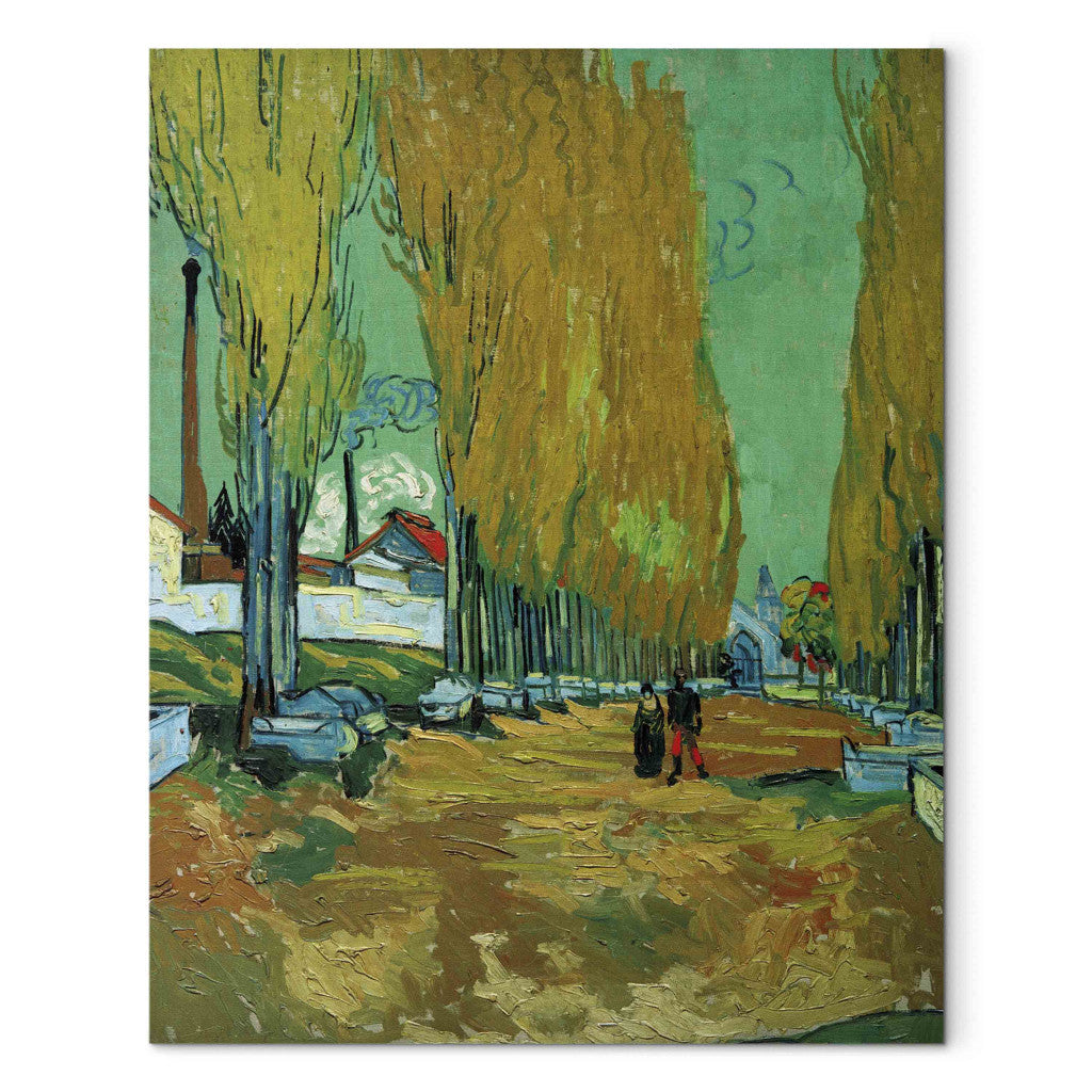 Gleznas reprodukcija - Vincent van Gogh - Les Alyscamps