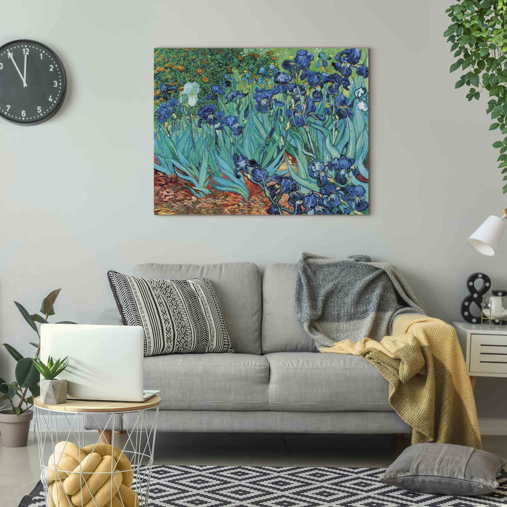 Gleznas reprodukcija - Vincent van Gogh - Irises Saint Remy