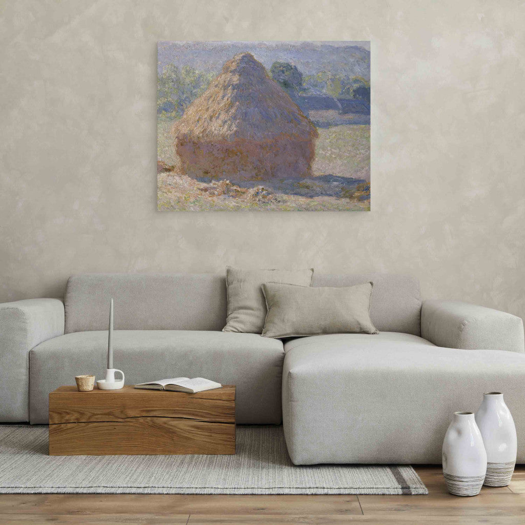 Gleznas reprodukcija - Claude Monet - Le meules, fin d'ete