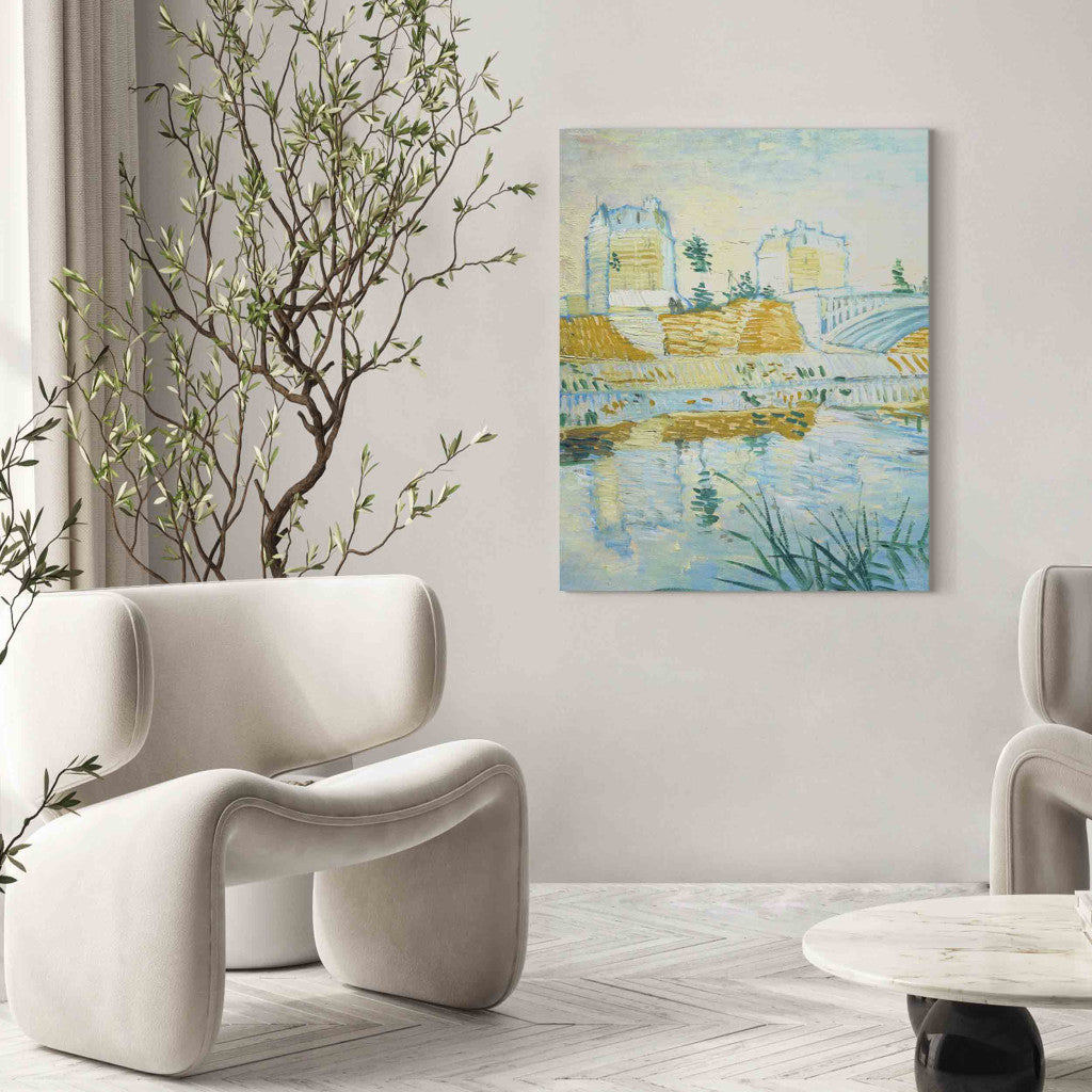 Gleznas reprodukcija - Vincent van Gogh - Pont de Clichy