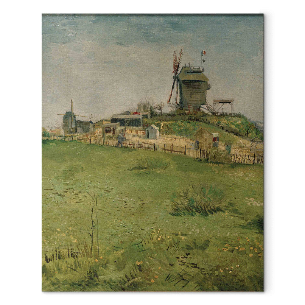 Gleznas reprodukcija - Vincent van Gogh - Le Moulin de la Galette