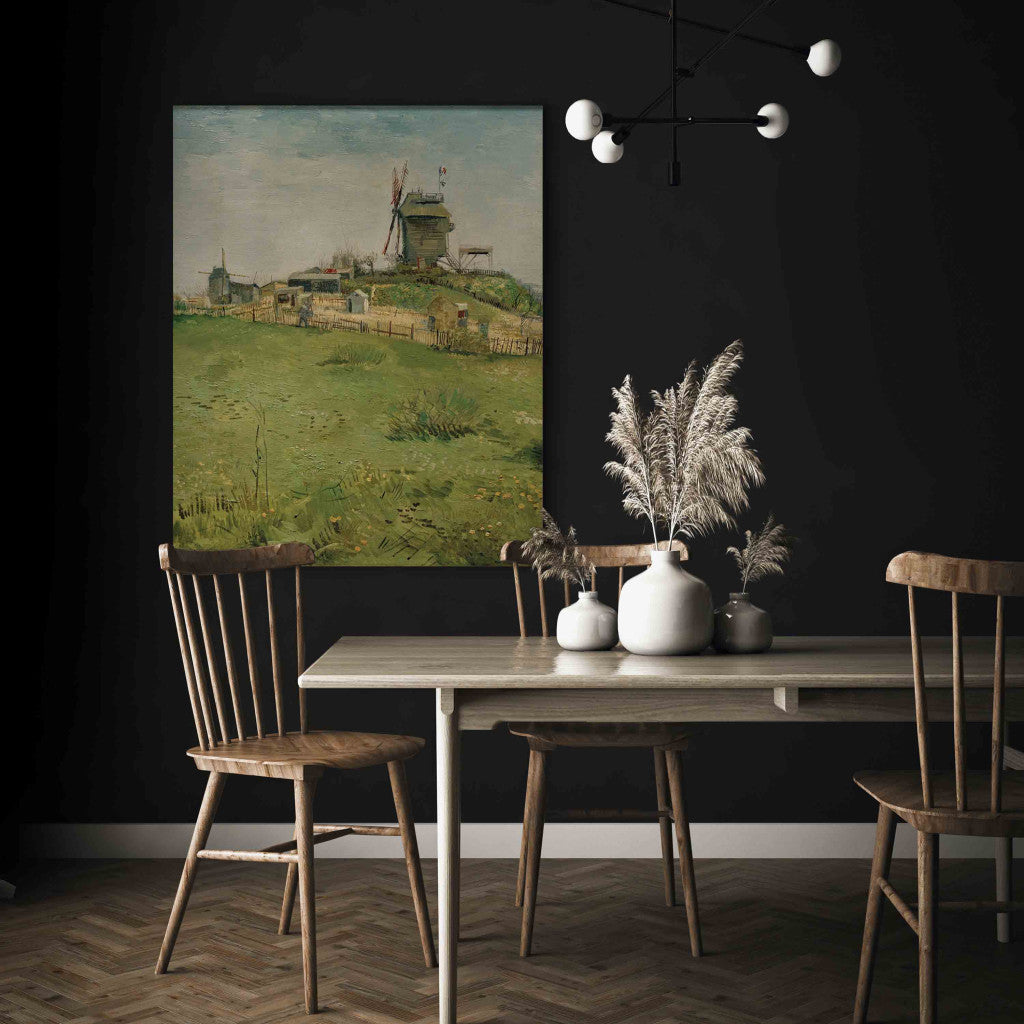 Gleznas reprodukcija - Vincent van Gogh - Le Moulin de la Galette