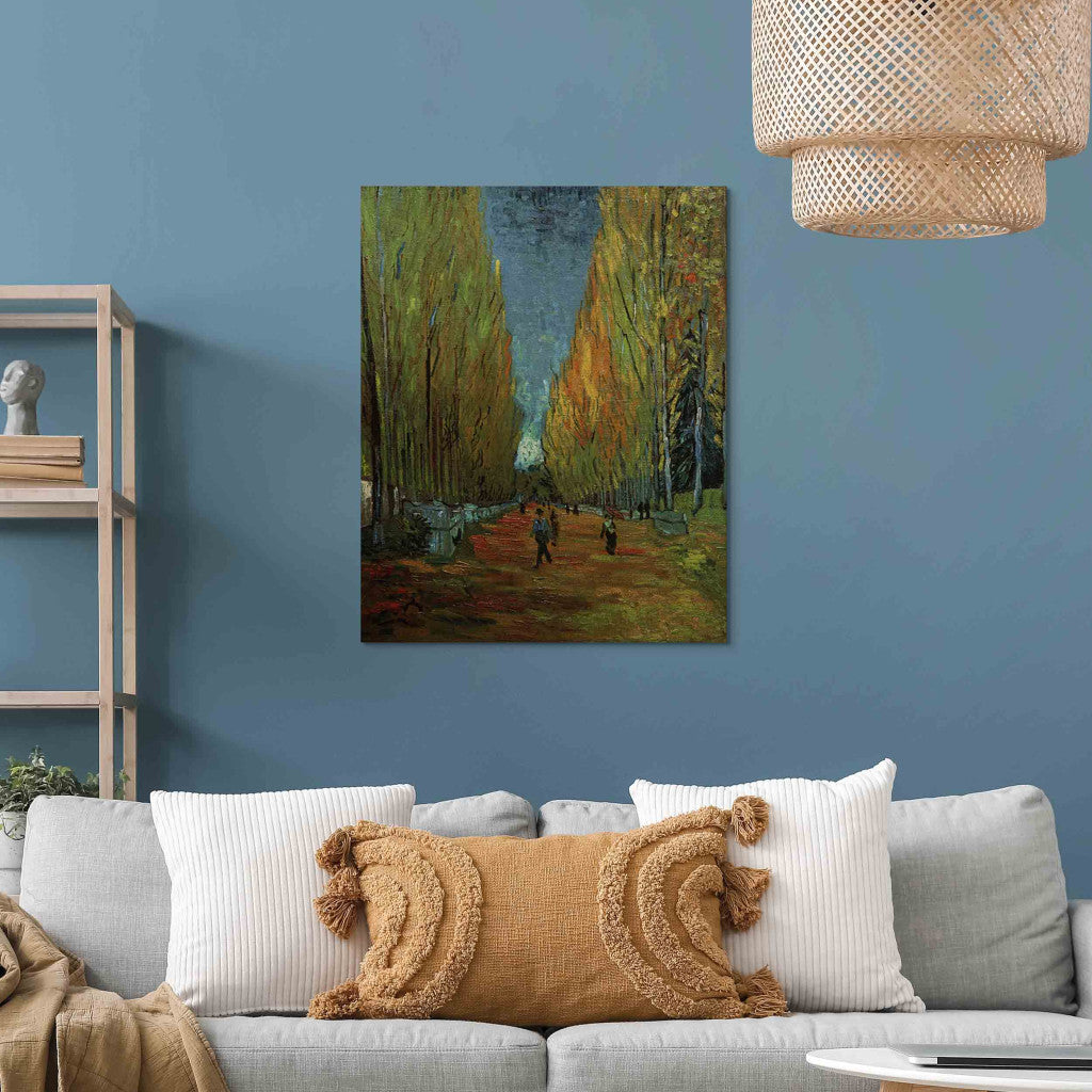 Gleznas reprodukcija - Vincent van Gogh - Les Alyscamps (2. versija)