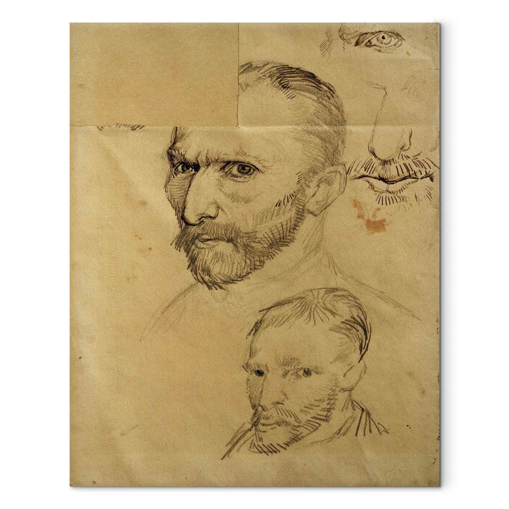 Gleznas reprodukcija - Vincent van Gogh - Selfportraits