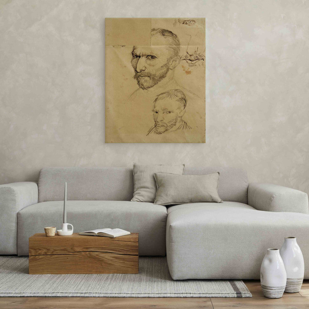 Gleznas reprodukcija - Vincent van Gogh - Selfportraits