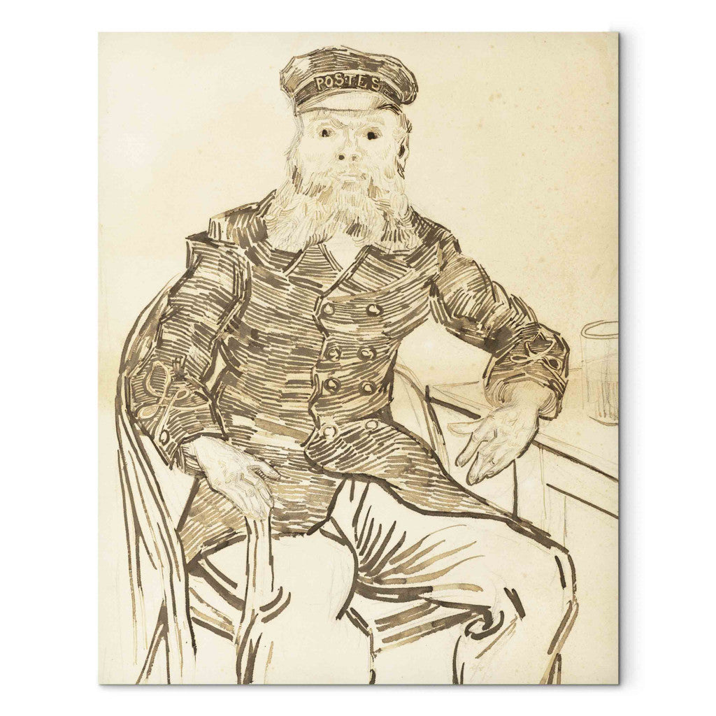 Gleznas reprodukcija - Vincent van Gogh - The Postman Joseph Roulin