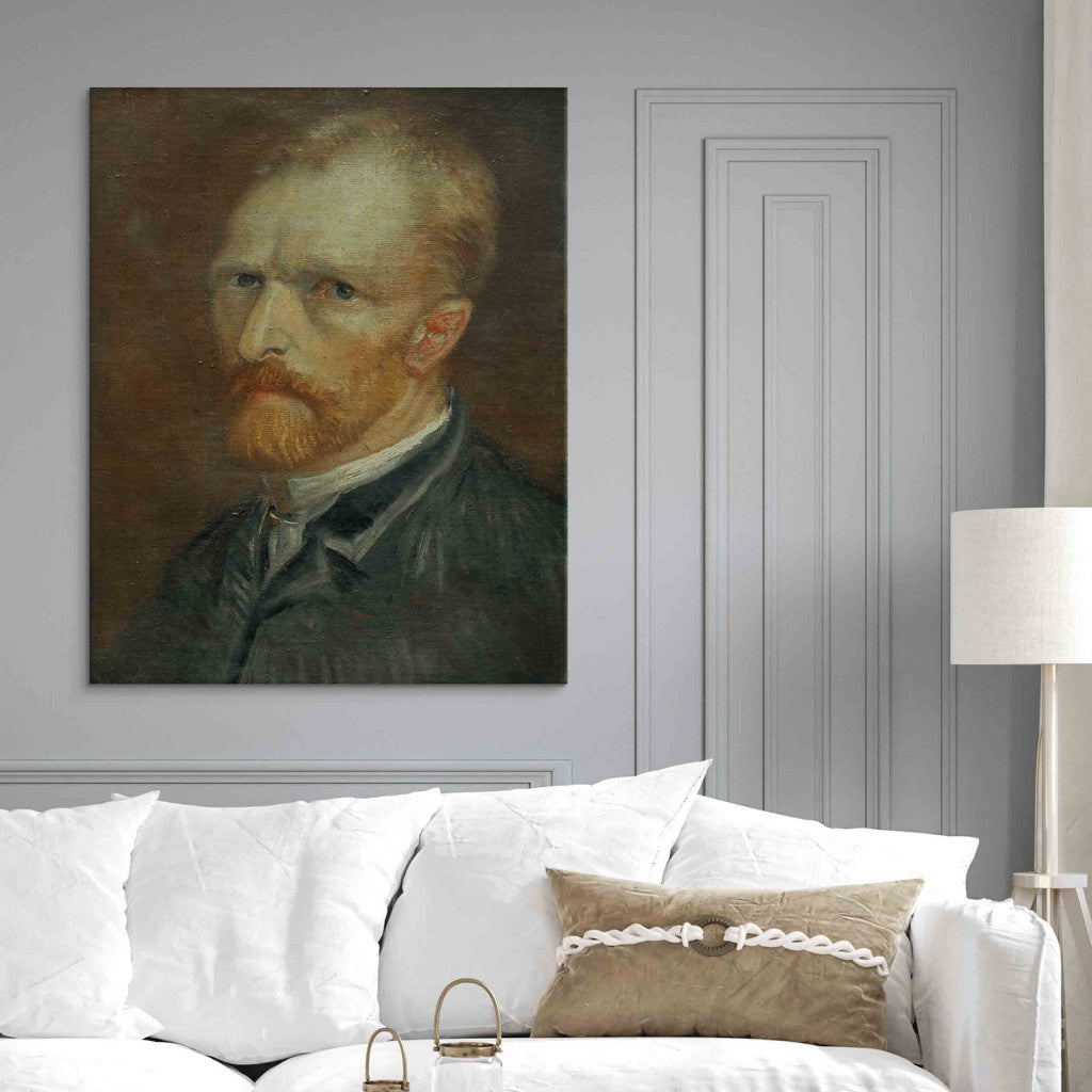 Gleznas reprodukcija - Vincent van Gogh - Selfportrait (3. versija)