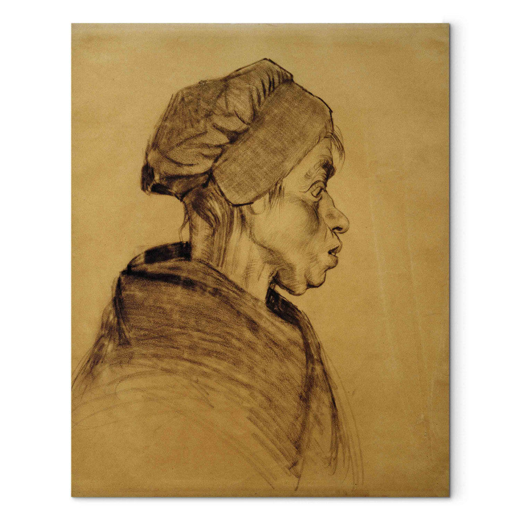 Gleznas reprodukcija - Vincent van Gogh - Head of a Woman (2. versija)