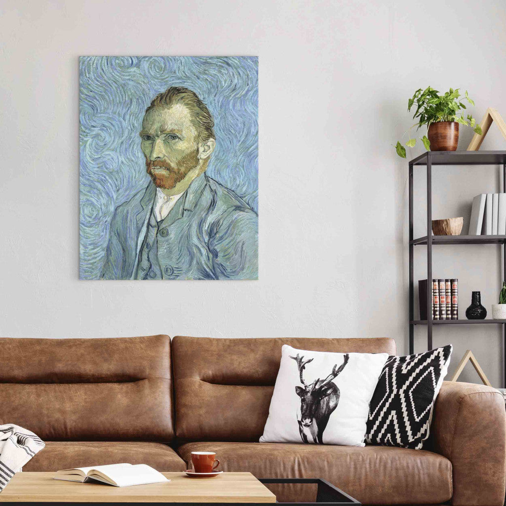 Gleznas reprodukcija - Vincent van Gogh - Self portrait (2. versija)