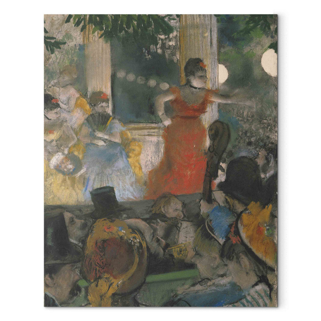 Gleznas reprodukcija - Edgar Degas - Cafe Concert at Les Ambassadeurs
