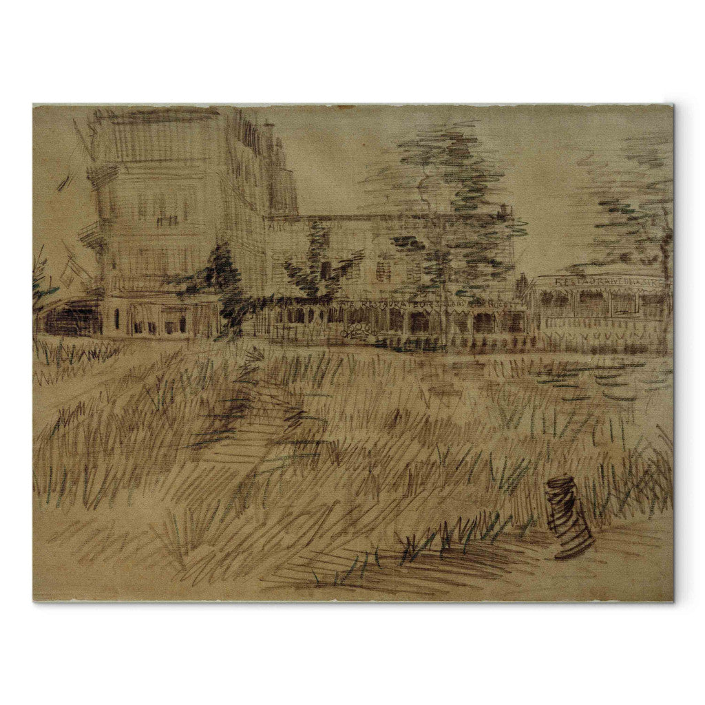Gleznas reprodukcija - Vincent van Gogh - Restaurant De la Sirene at Asnieres