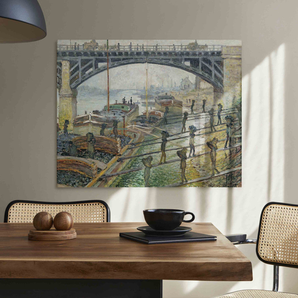 Gleznas reprodukcija - Claude Monet - The Coal Workers