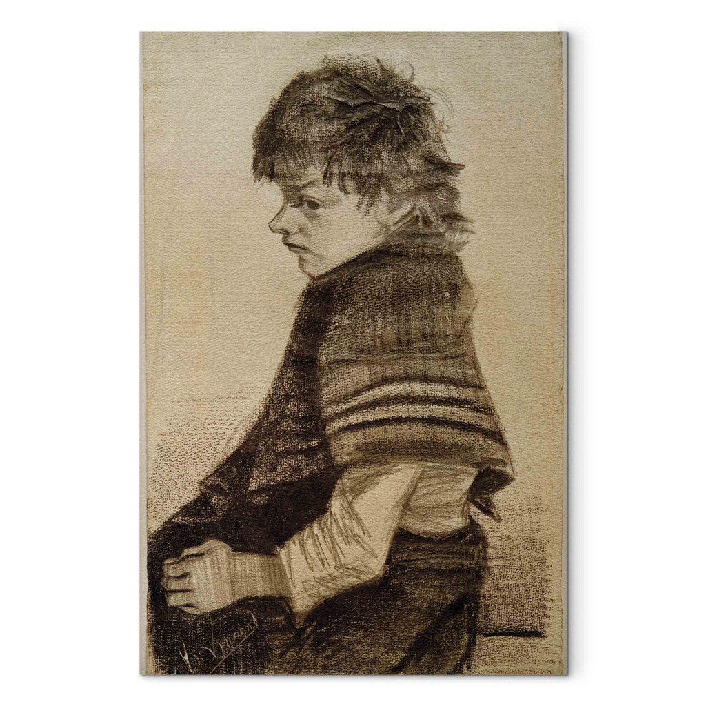 Gleznas reprodukcija - Vincent van Gogh - Girl with a Shawl