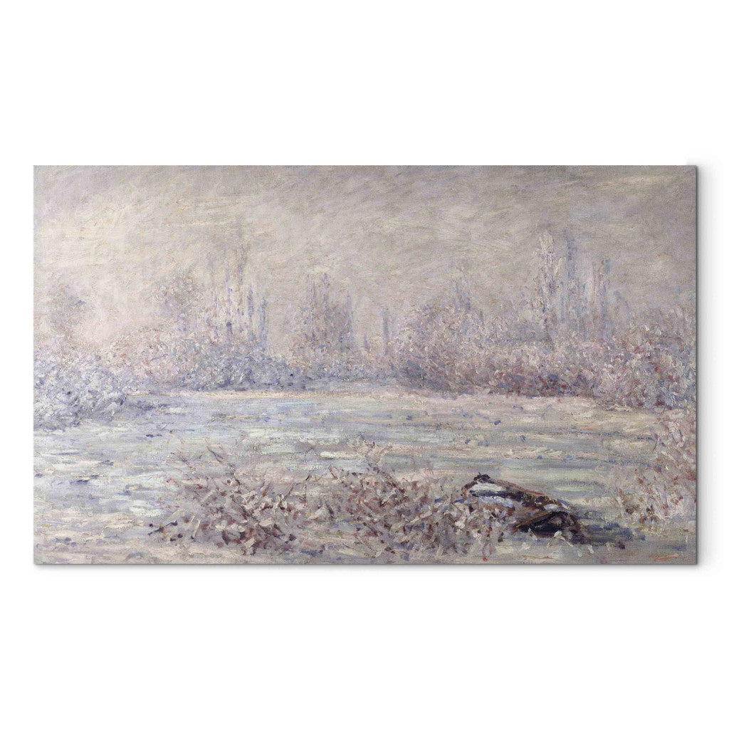 Gleznas reprodukcija - Claude Monet - Frost near Vetheuil