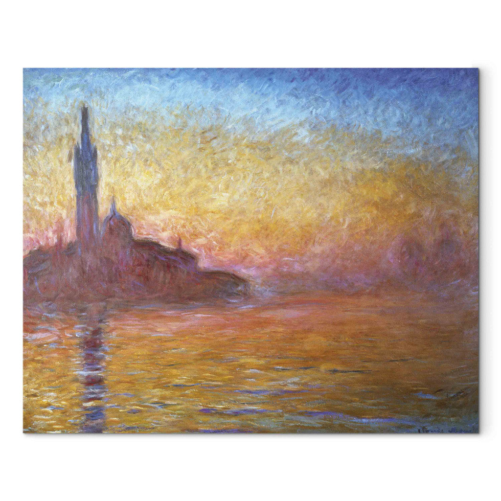Gleznas reprodukcija - Claude Monet - Twilight, Venice