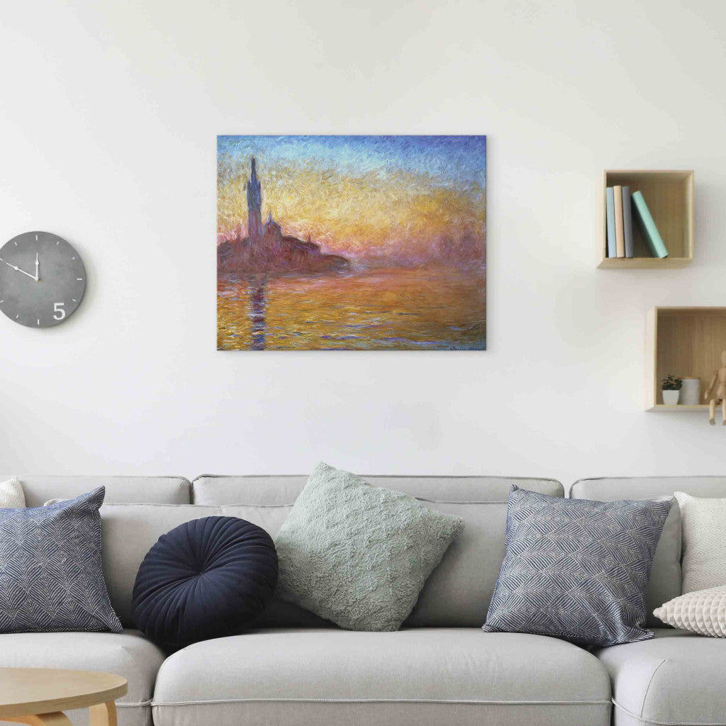 Gleznas reprodukcija - Claude Monet - Twilight, Venice