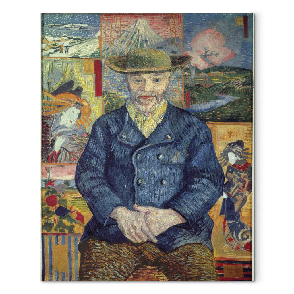 Gleznas reprodukcija - Vincent van Gogh - Portrait of Pere Tanguy (2. versija)