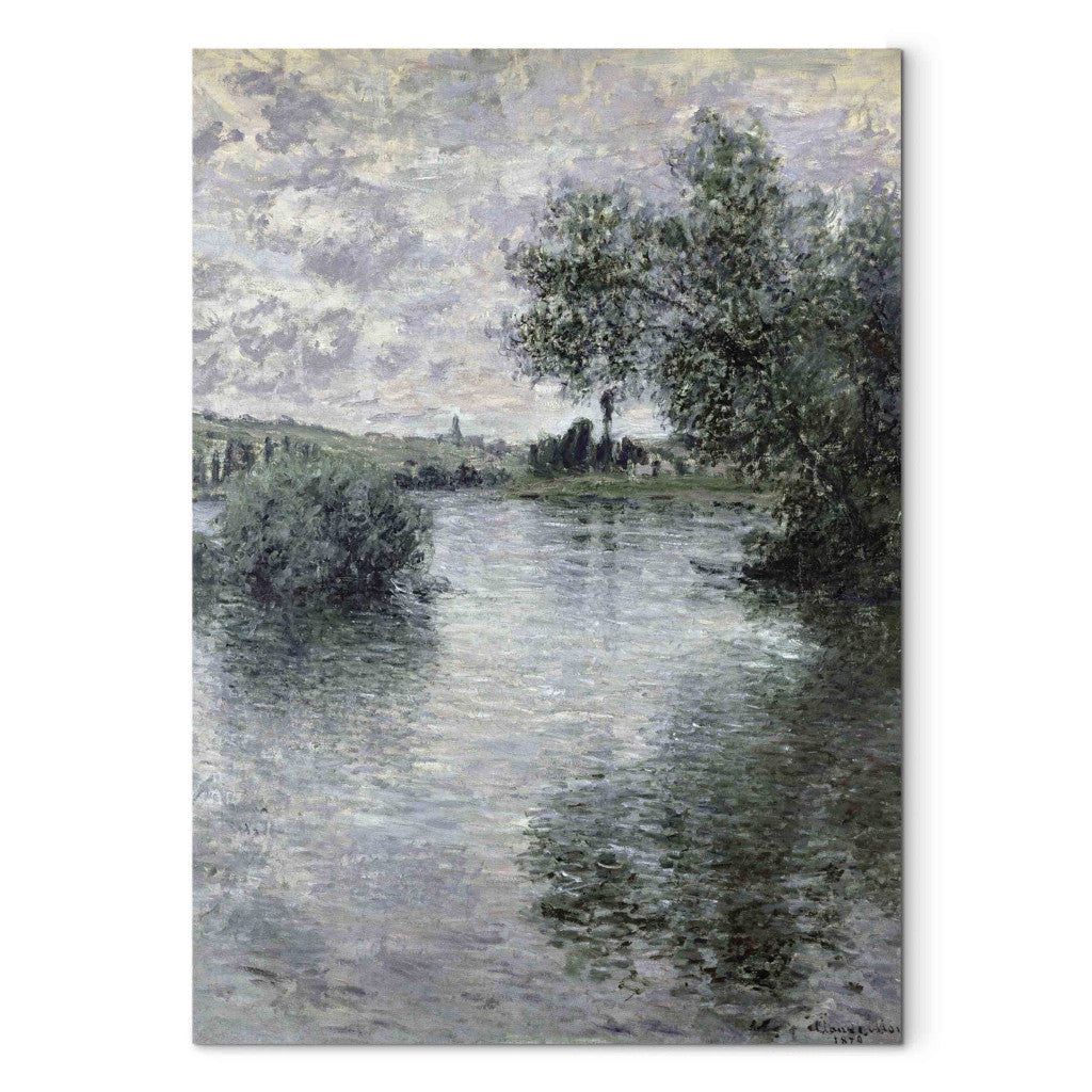 Gleznas reprodukcija - Claude Monet - The Seine at Vetheuil