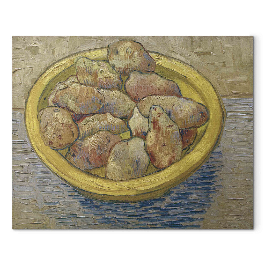 Gleznas reprodukcija - Vincent van Gogh - Still Life: Potatoes in a Yellow Dish