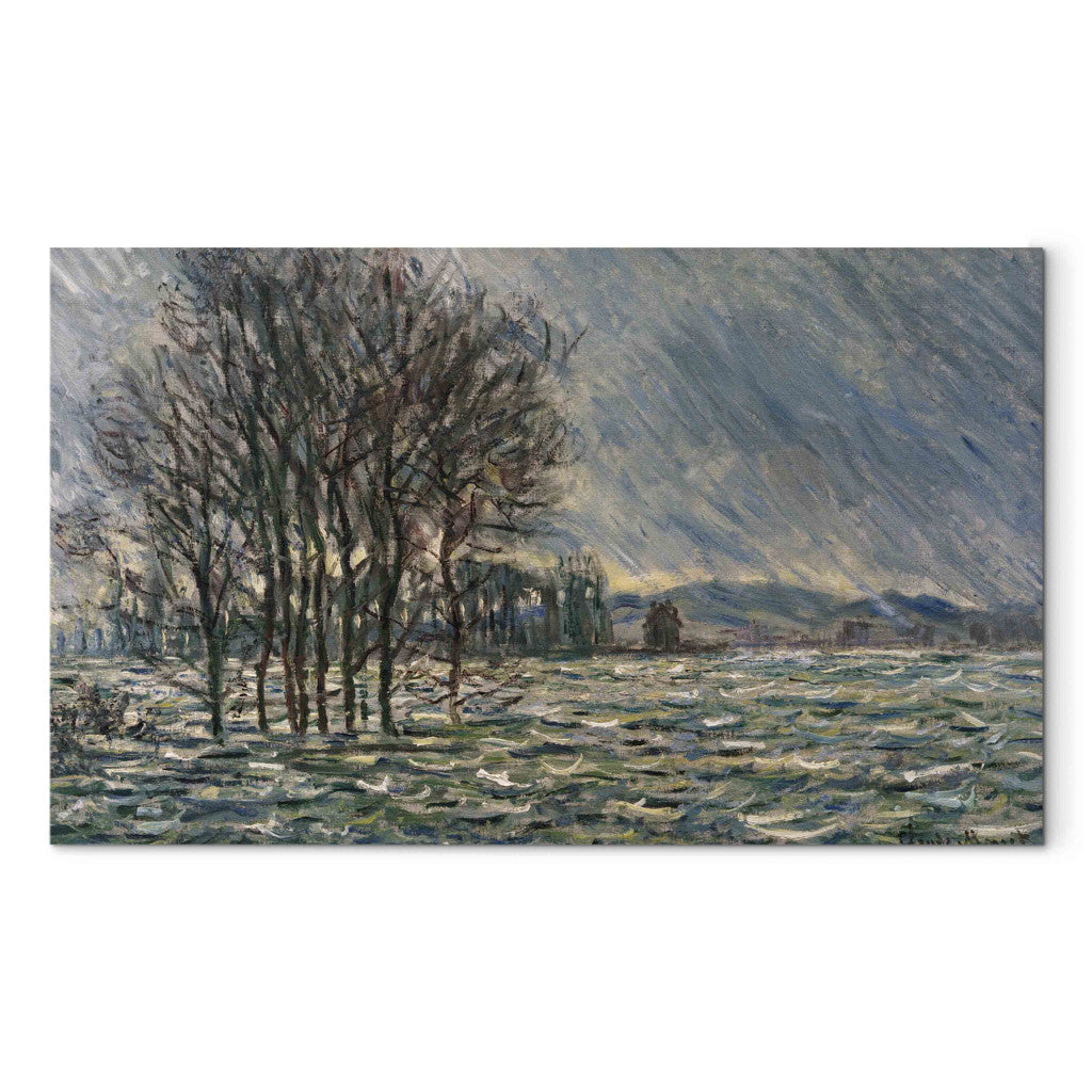Gleznas reprodukcija - Claude Monet - Hochwasser