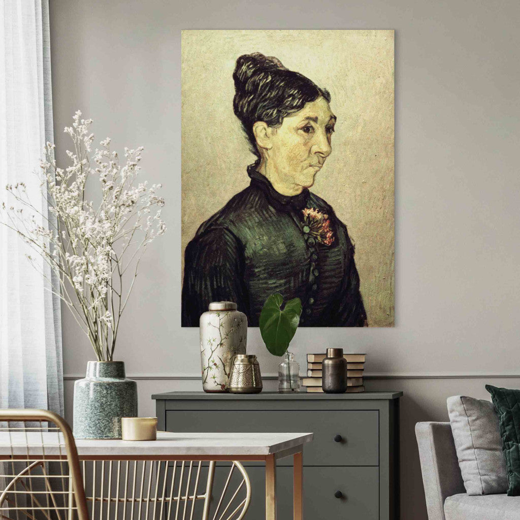 Gleznas reprodukcija - Vincent van Gogh - Portrait Madame Trabuc