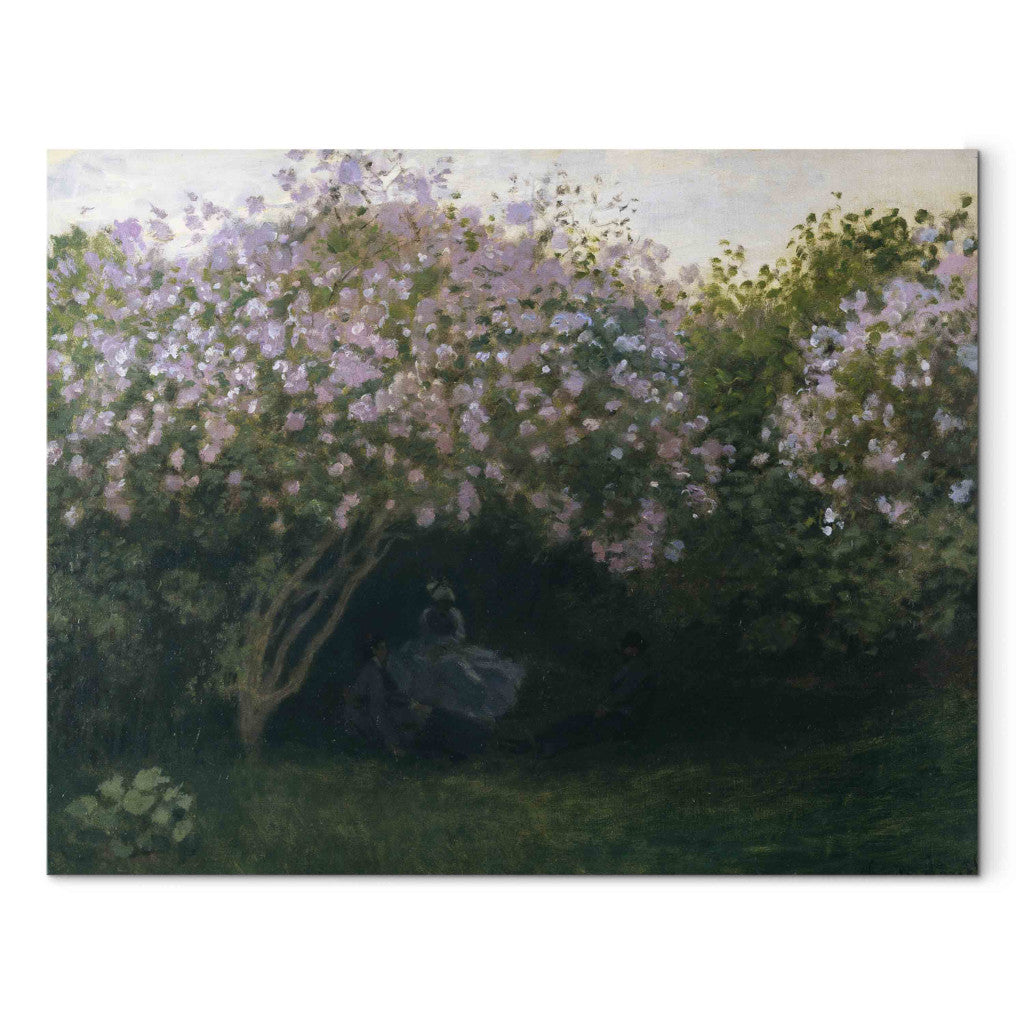 Gleznas reprodukcija - Claude Monet - Lilas, temps gris