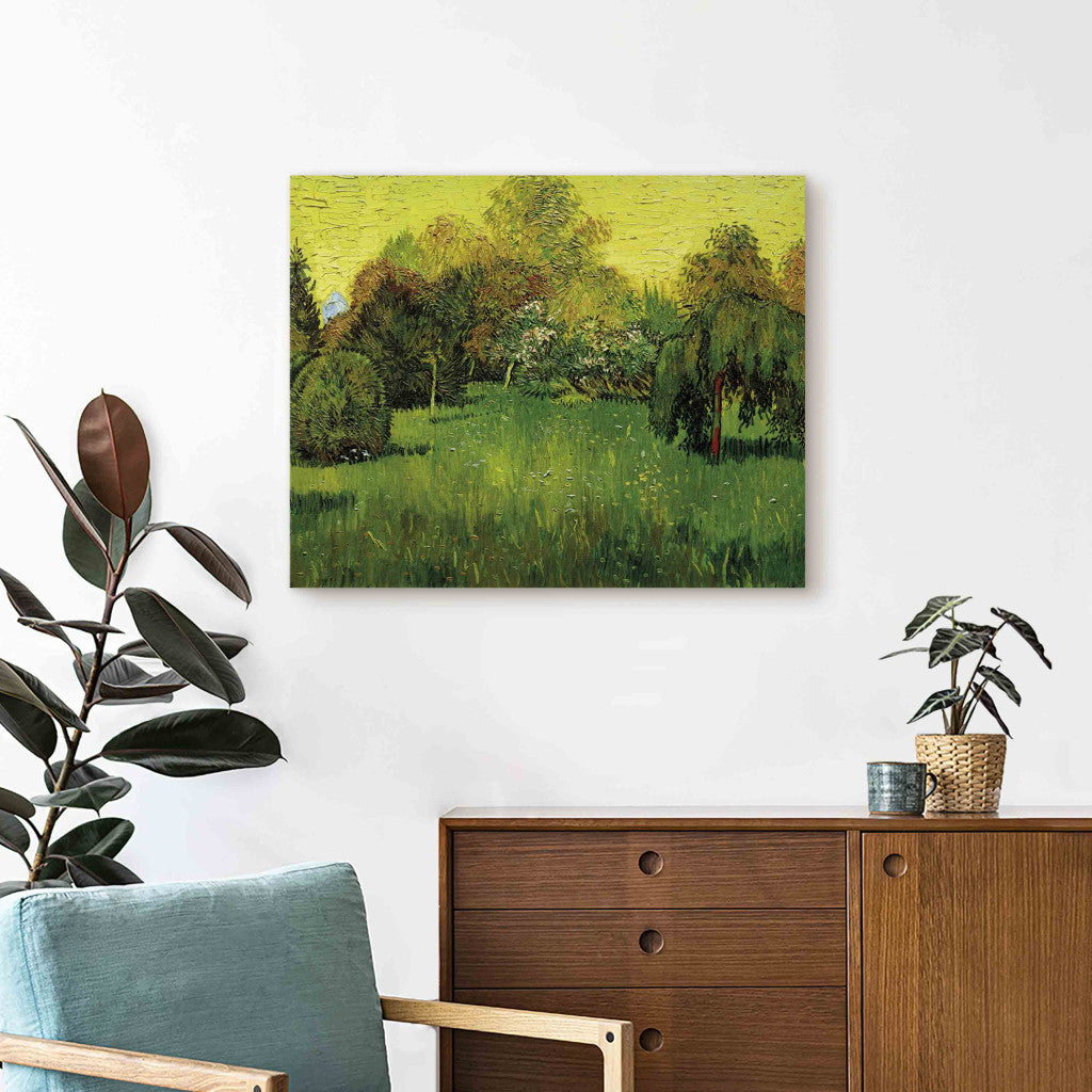 Gleznas reprodukcija - Vincent van Gogh - The Poet's Garden