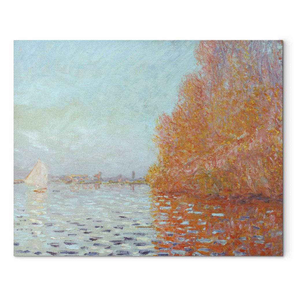 Gleznas reprodukcija - Claude Monet - River landscape, autumn