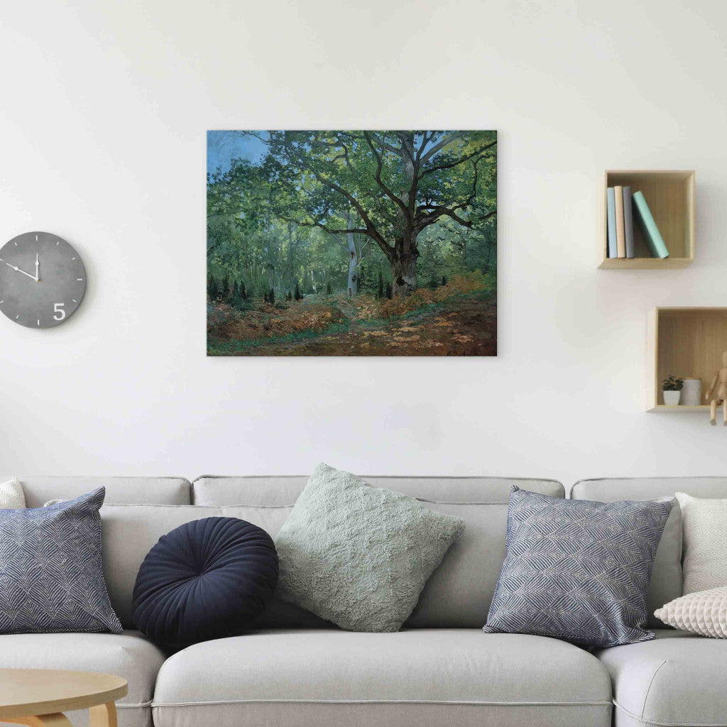 Gleznas reprodukcija - Claude Monet - Un chene au Bas -Breau (Le Bodmer)