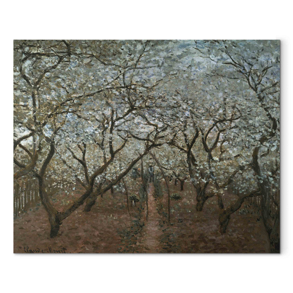 Gleznas reprodukcija - Claude Monet - Vergen en fleurs, Vetheuil