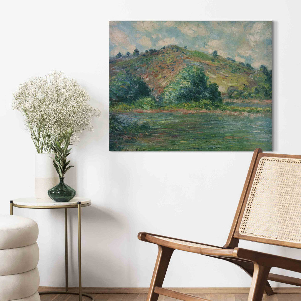 Gleznas reprodukcija - Claude Monet - La Seine a Port Villez