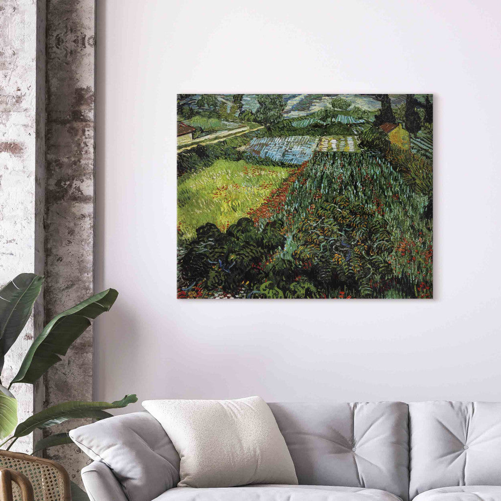Gleznas reprodukcija - Vincent van Gogh - Field with Poppies