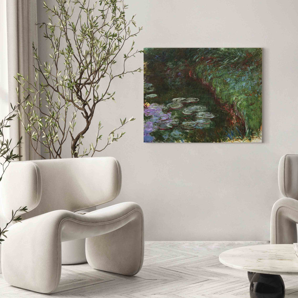 Gleznas reprodukcija - Claude Monet - Nympheas (2. versija)