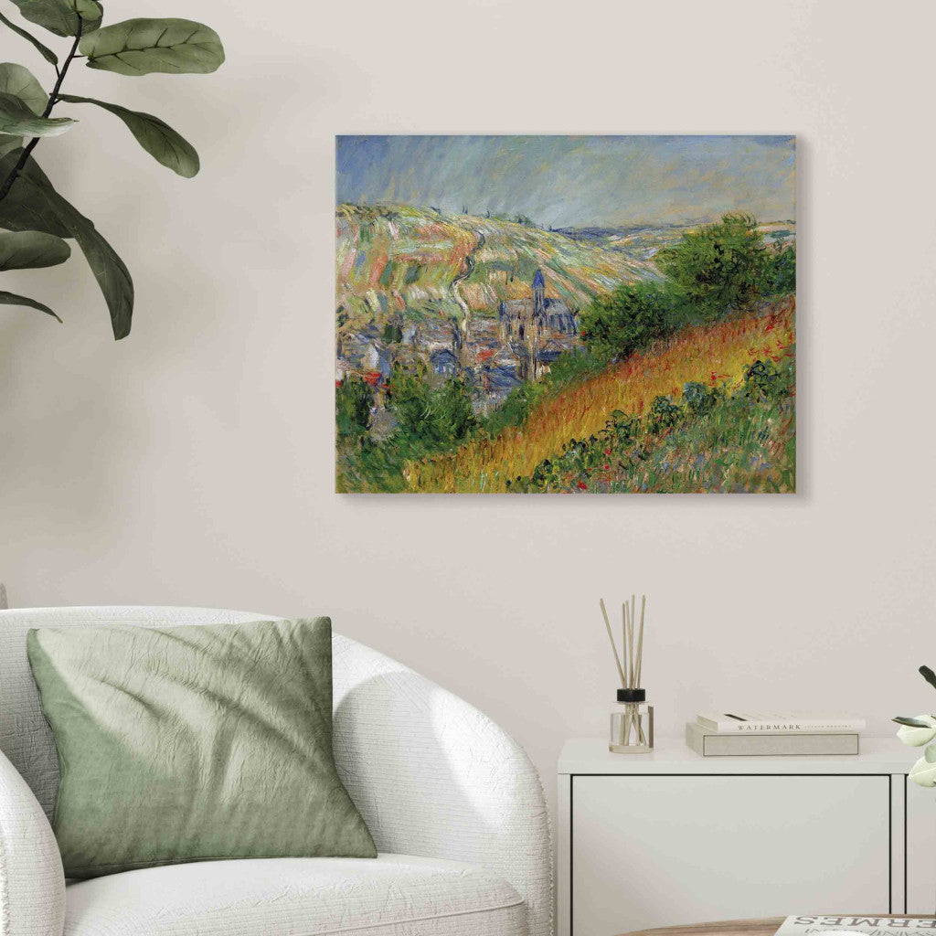 Gleznas reprodukcija - Claude Monet - The Seine at Vetheuil (2. versija)
