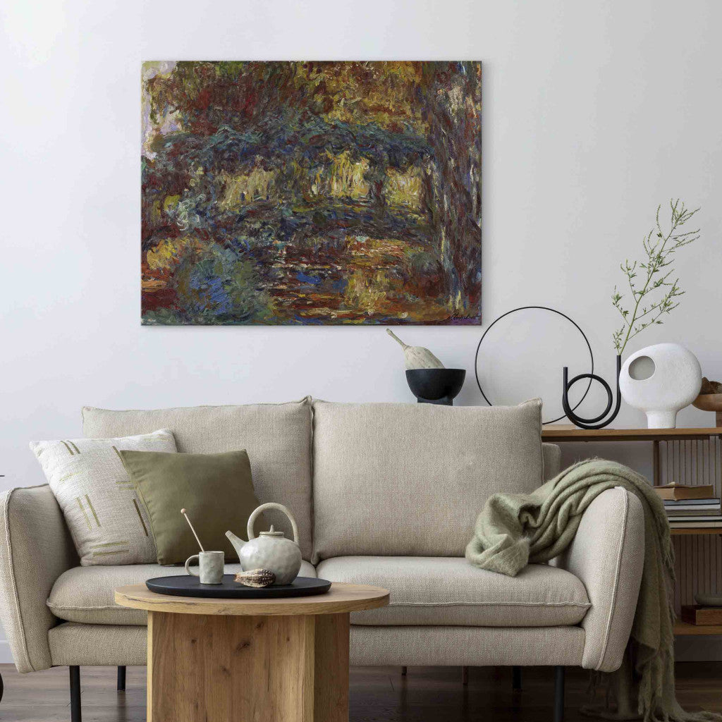Gleznas reprodukcija - Claude Monet - Japanese Bridge
