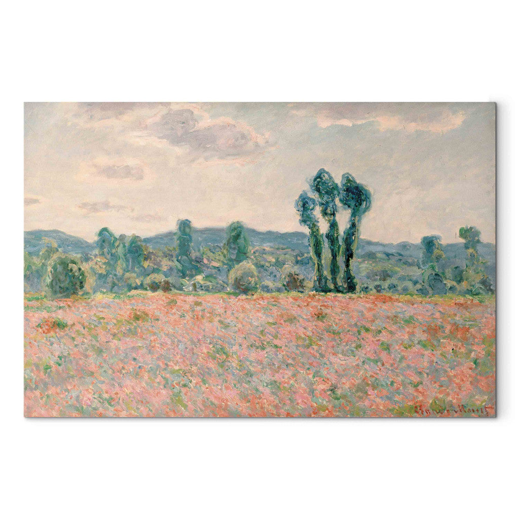 Gleznas reprodukcija - Claude Monet - Field with poppies (2. versija)