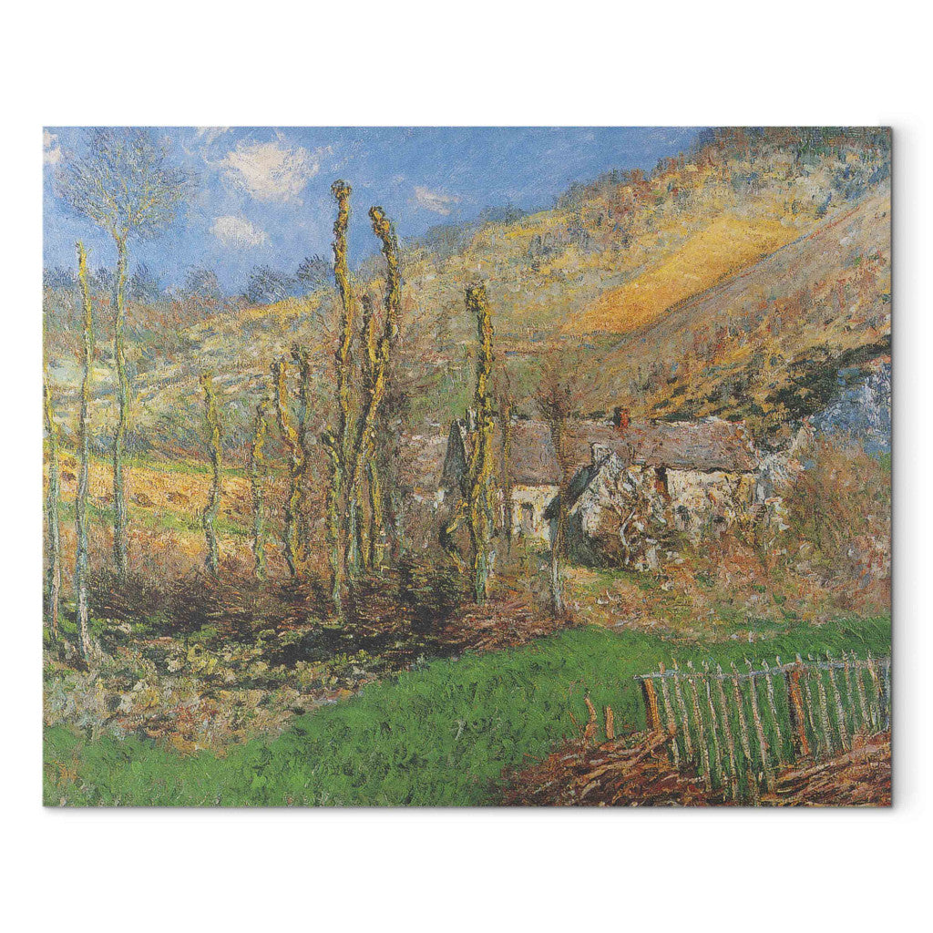 Gleznas reprodukcija - Claude Monet - Val de Falaise en hiver