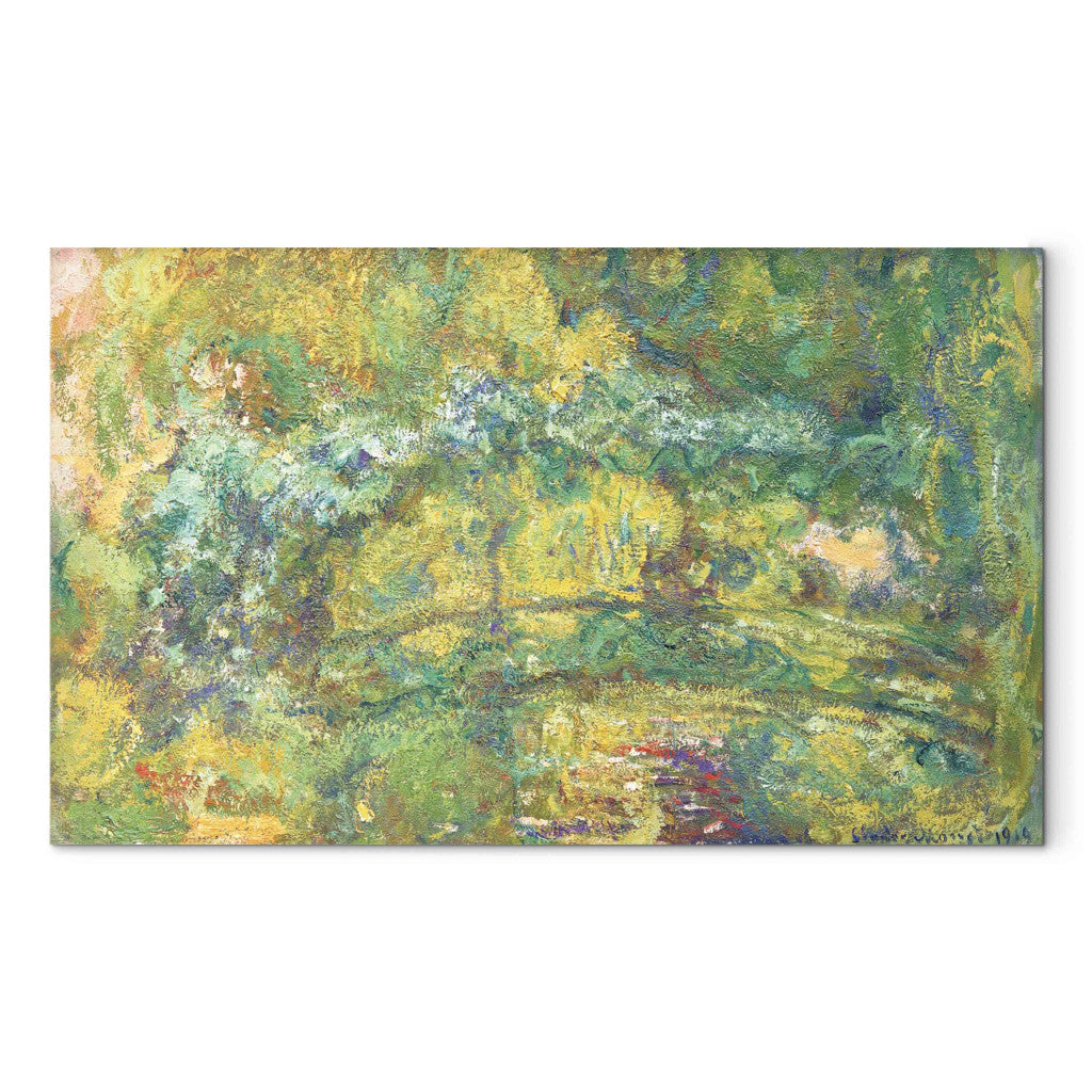 Gleznas reprodukcija - Claude Monet - La passerelle sur le bassin aux nympheas