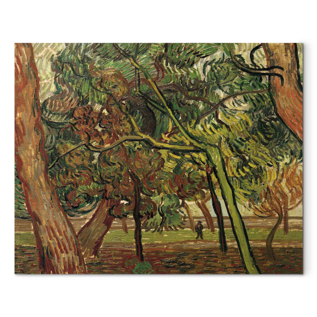 Gleznas reprodukcija - Vincent van Gogh - Study of Pine Trees in Autumn