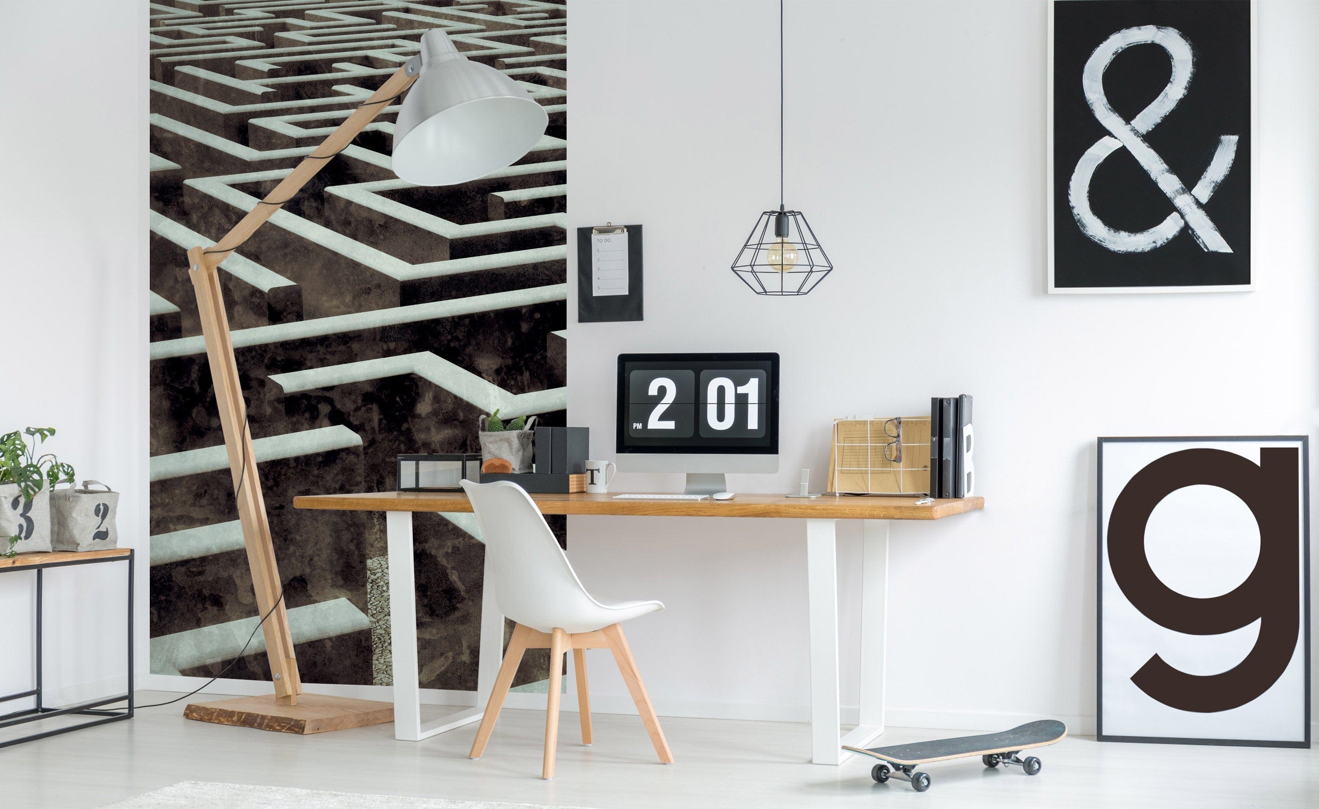 3D Flizelīna fototapetes - Labirints 150 x 250 cm D-ART