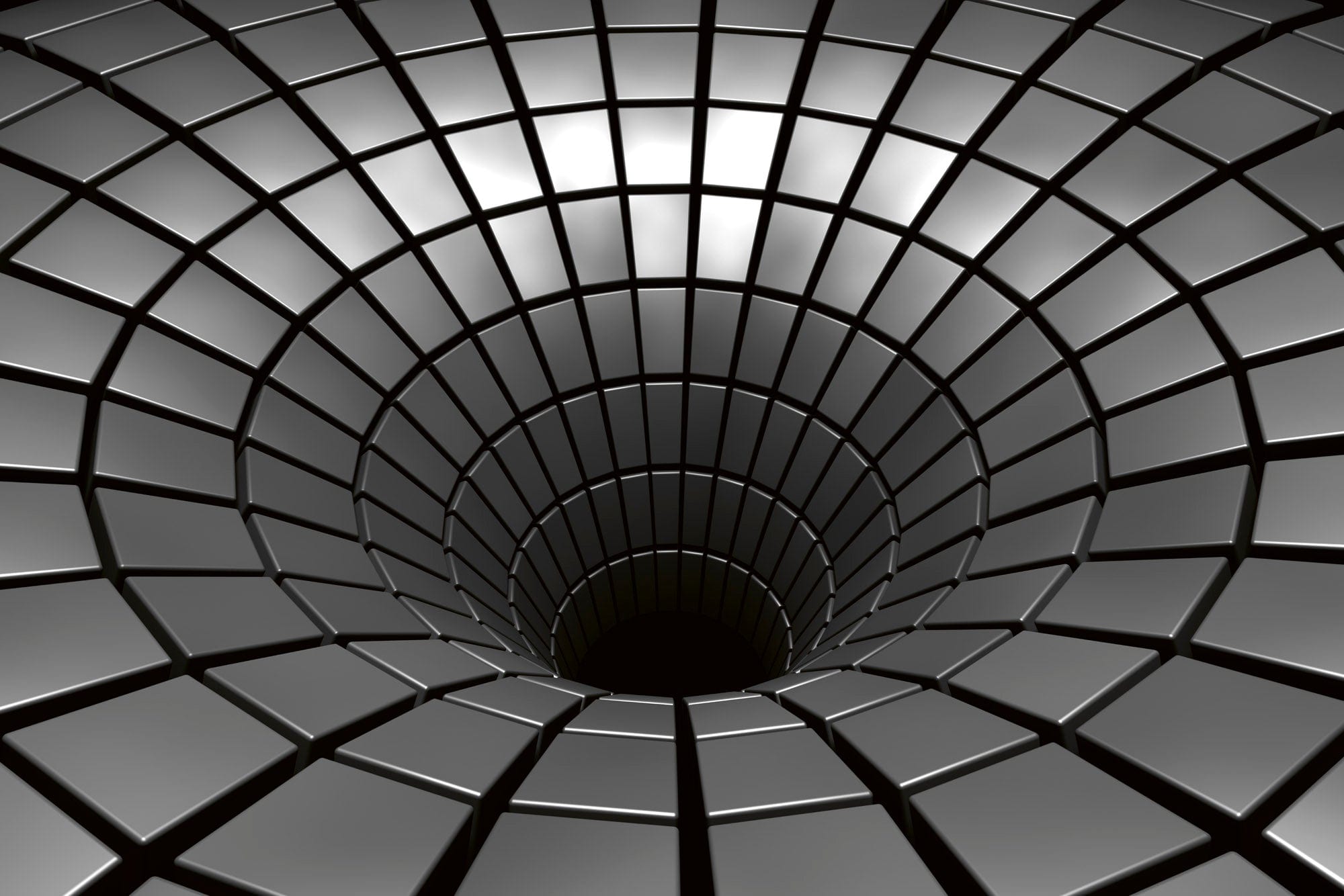 3D Flizelīna fototapetes - Melnais caurums D-ART
