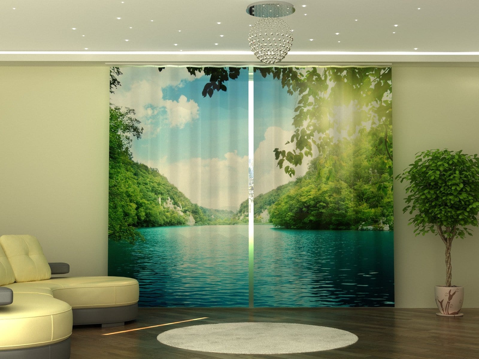 Aizkari Lake P290xA245 cm E-interjers.lv