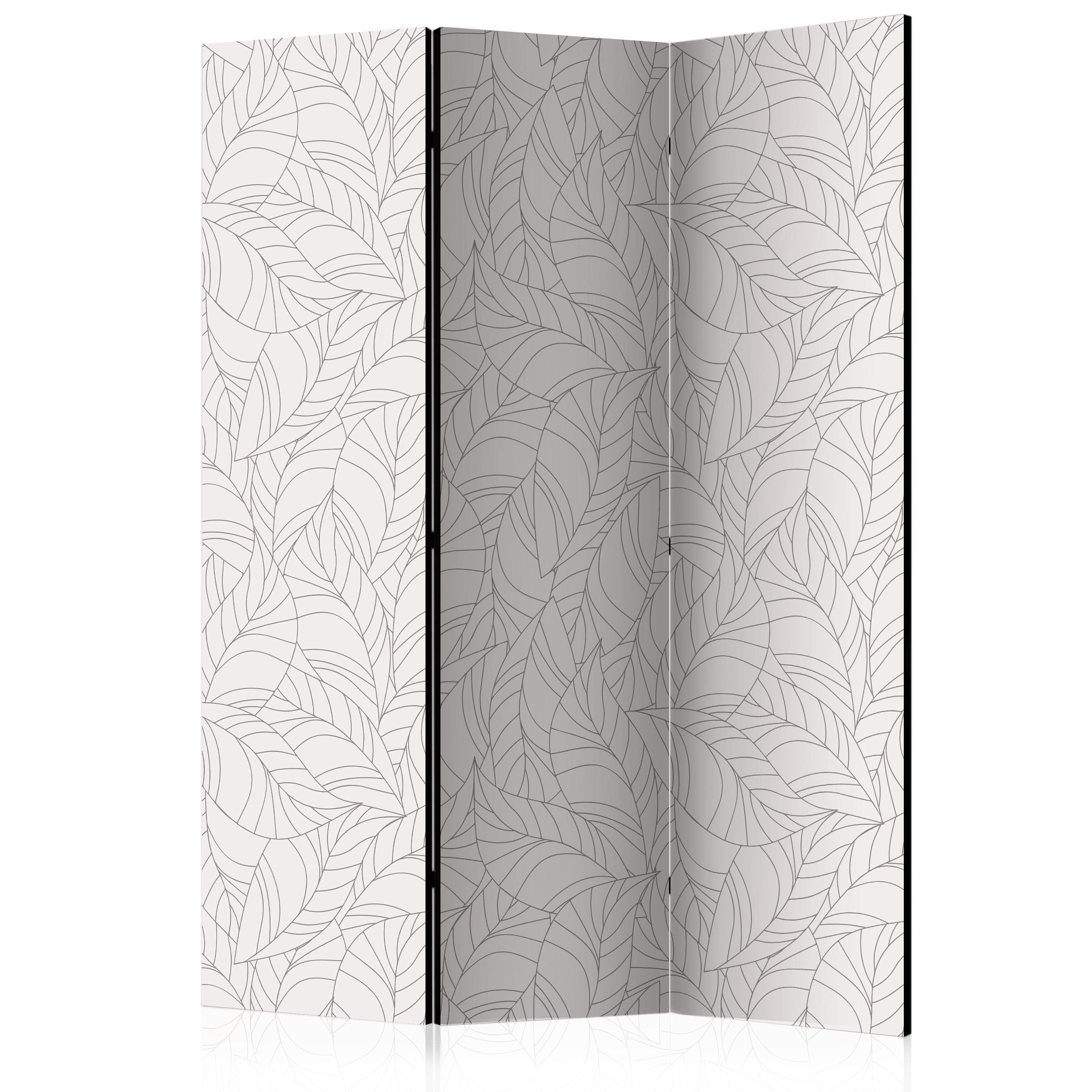 Aizslietnis 3-daļīgs - Bezkrāsainas lapas (135x172cm) 135x172 cm Home Trends