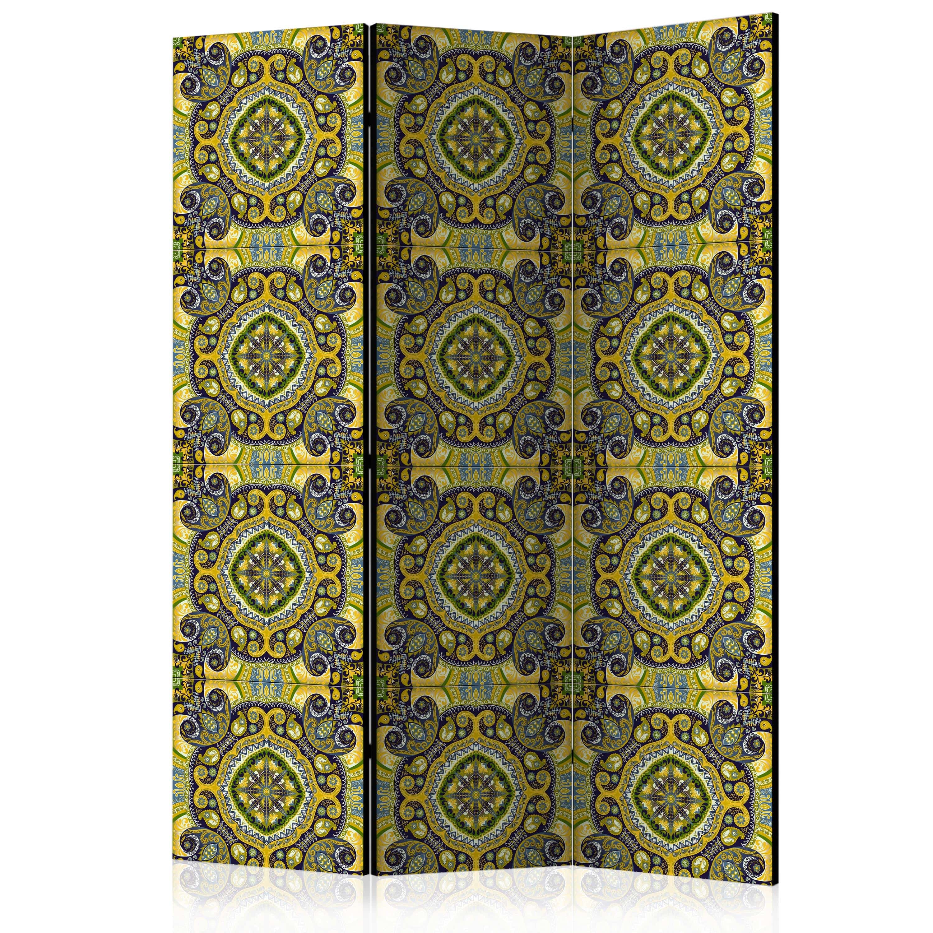 Aizslietnis 3-daļīgs - Malahīta mozaīka (135x172cm) 135x172 cm Home Trends