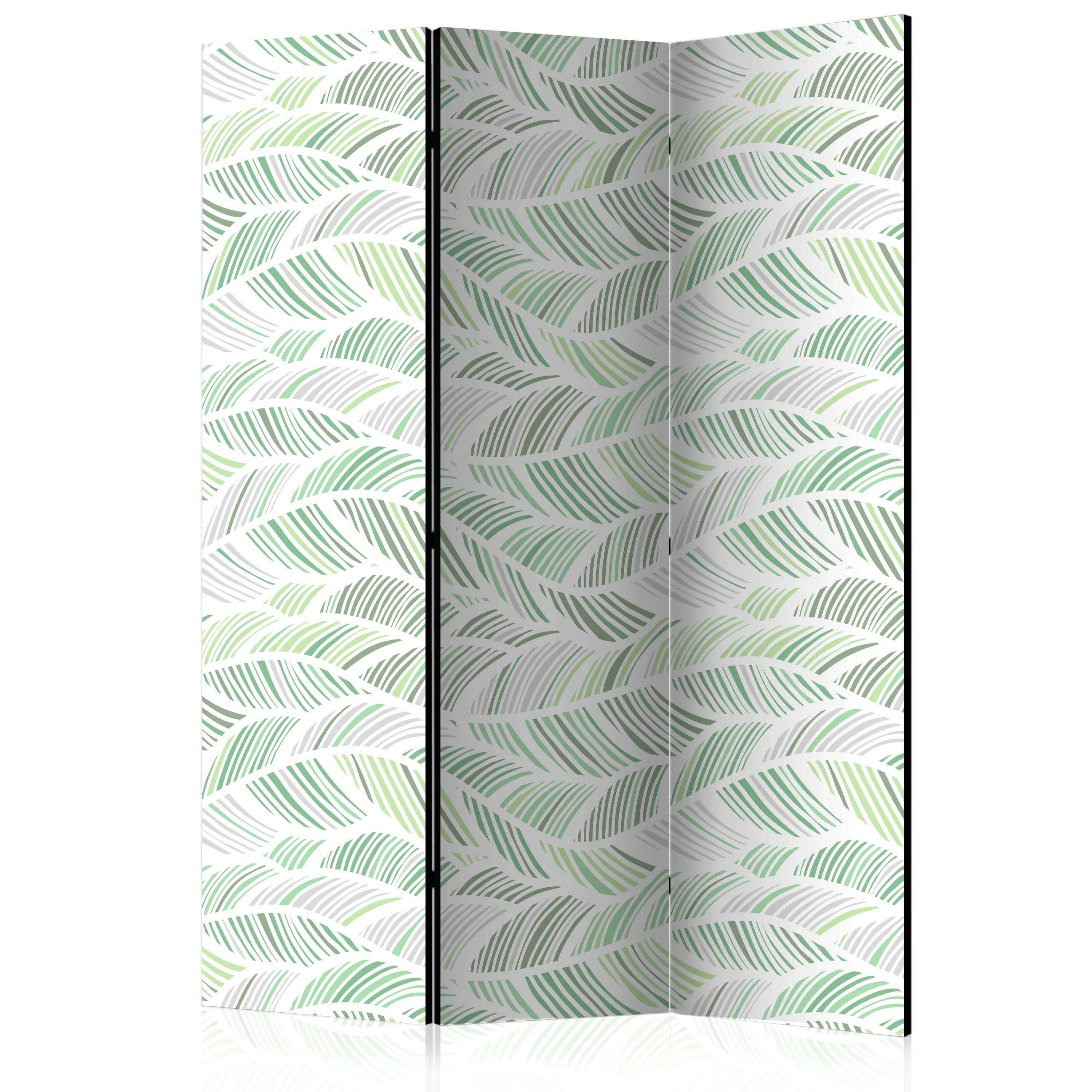 Aizslietnis 3-daļīgs - Zaļie viļņi (135x172cm) 135x172 cm Home Trends