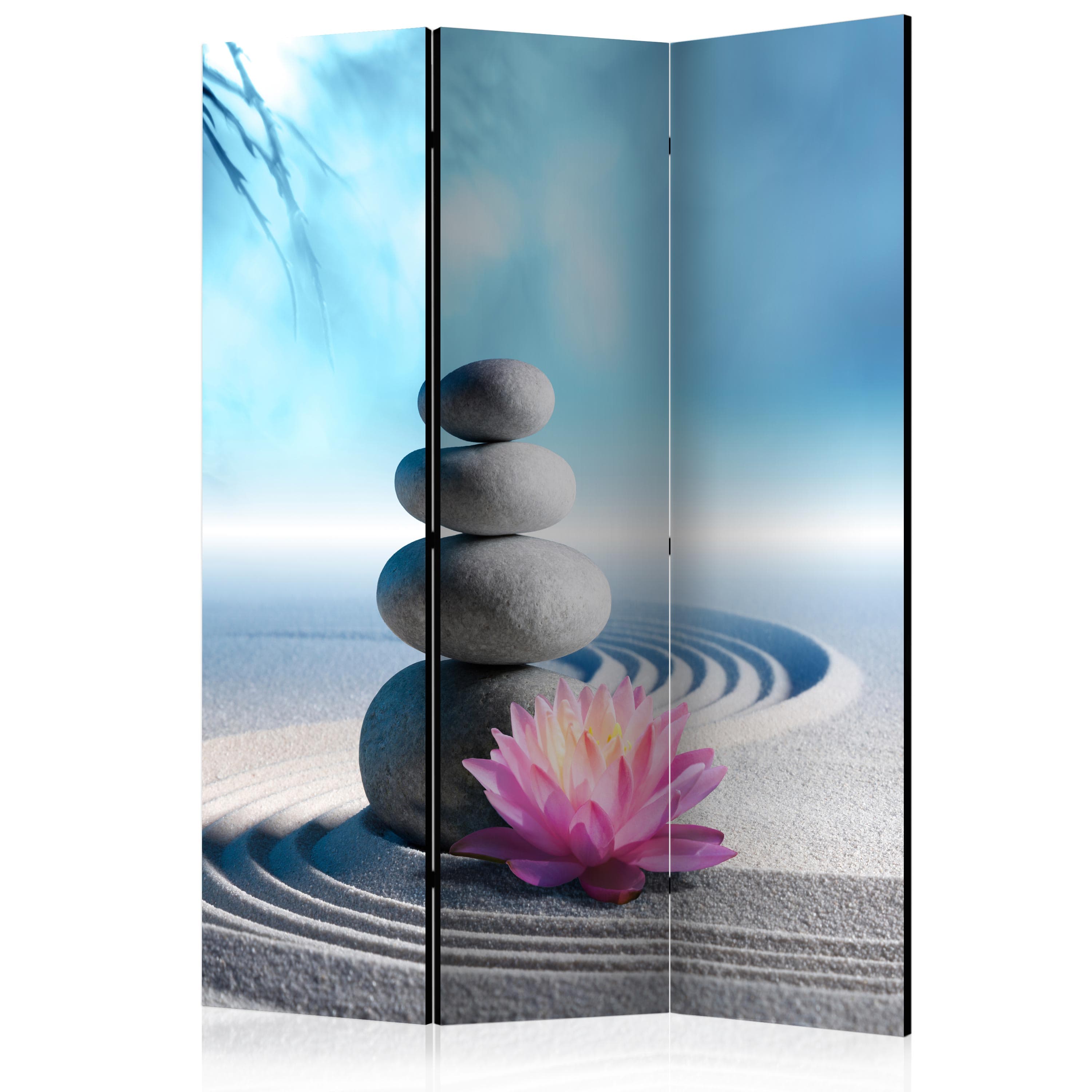 Aizslietnis 3-daļīgs - Zen dārzs (135x172cm) 135x172 cm Home Trends